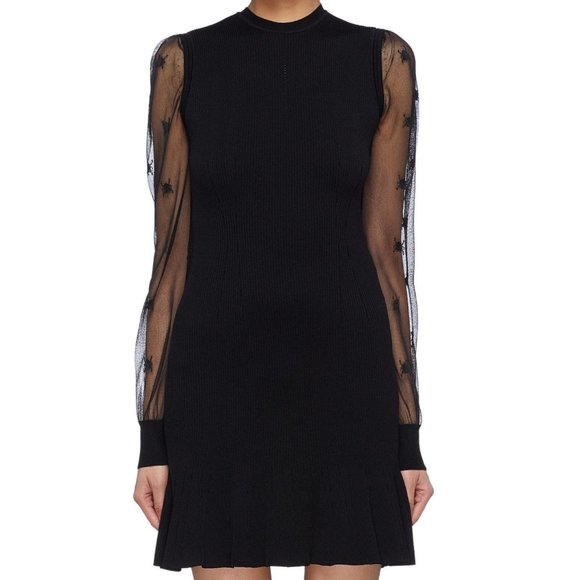 Worn once ALEXANDER MCQUEEN couture black dress - Picture 4 of 14